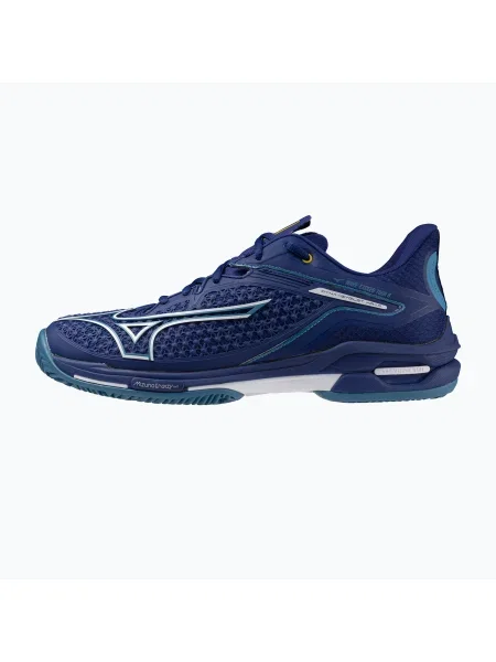Дамски обувки за падел Mizuno Wave Exceed Light 2 Padel midnight navy/ fuchsia purple/ enamel blue синьо