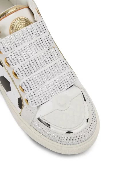 Sneakerși Kurt Geiger London din piele alb
