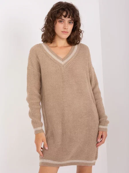 Rochie Fashionhunters de costum bej