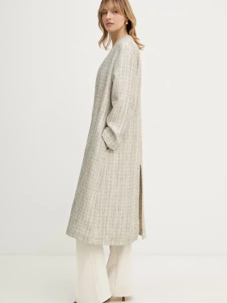 Forte Forte płaszcz srebrny