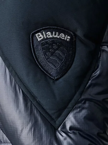 Blauer férfi kabát