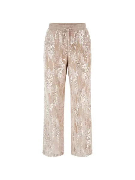 Pantaloni Guess cu paiete