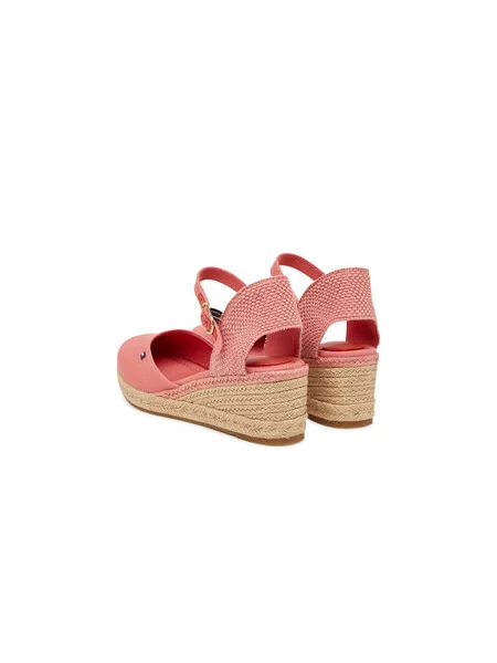 Tommy Hilfiger espadrile za žene MID WEDGE ESPAD CLOSED TOE