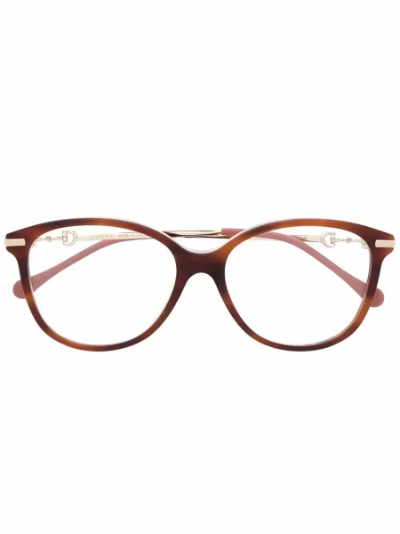 Слънчеви очила Gucci Eyewear кафяво
