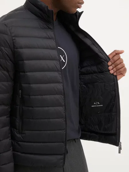 Пуховик Armani Exchange черный
