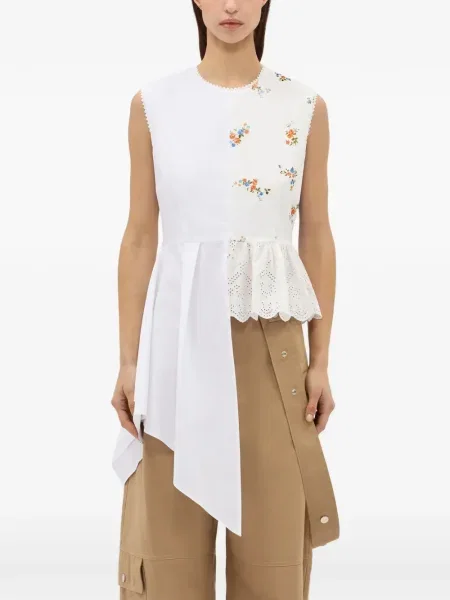 Bluzka Msgm w kwiatki biała