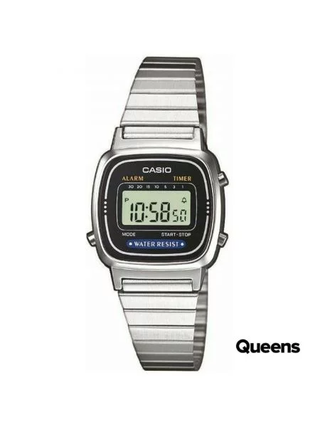 Ρετρό pολόι Casio ασημί