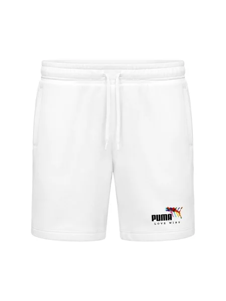 Pantaloni Puma alb