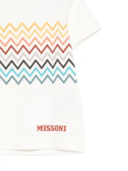 Dětské tričko Missoni bílé