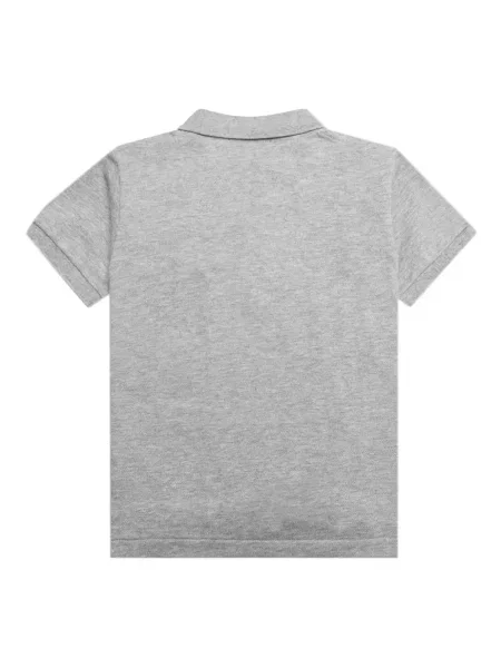 Koszulka polo dziecięca Comme Des Garcons Play szara
