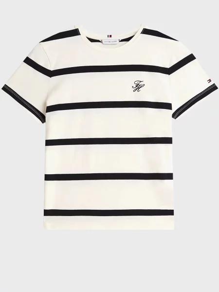 Смугаста футболка Tommy Hilfiger біла