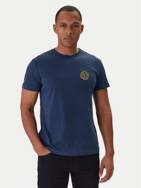 Versace Jeans Couture T-Shirt μπλε