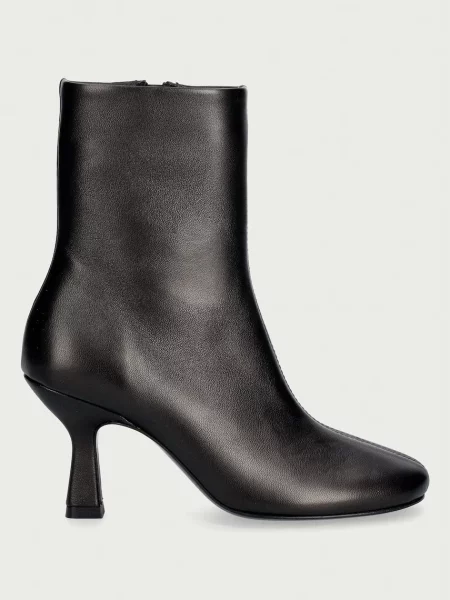 Кожаные ботильоны Souliers Martinez на шпильке