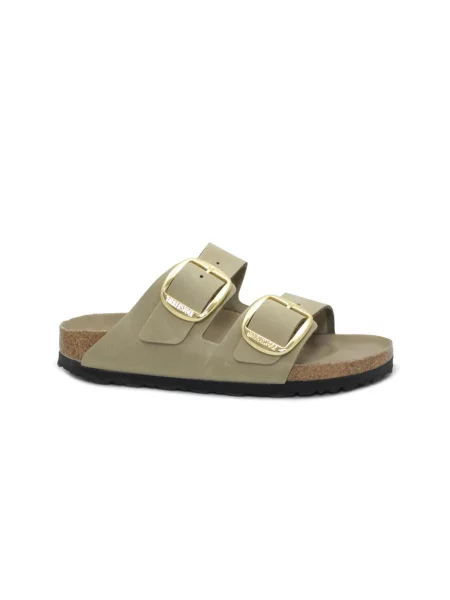 Kožené tenisky Birkenstock s prackou béžová