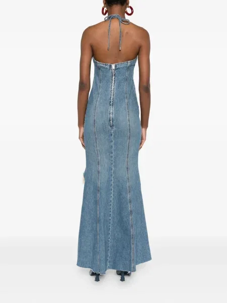 Κοστούμι τζιν φόρεμα Blumarine μπλε