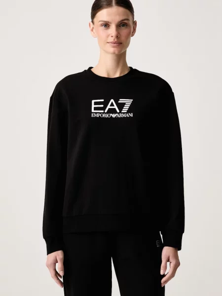 Emporio Armani tepláková súprava dámska s elastanom čierna