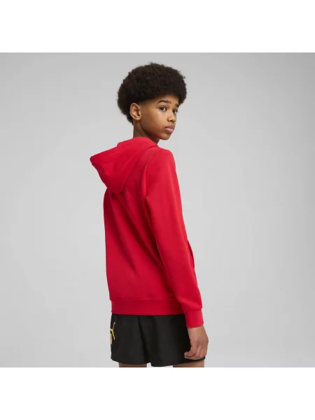 PUMA Młodzieżowa bluza z kapturem ESS z logo No. 1 Odzież czerwony