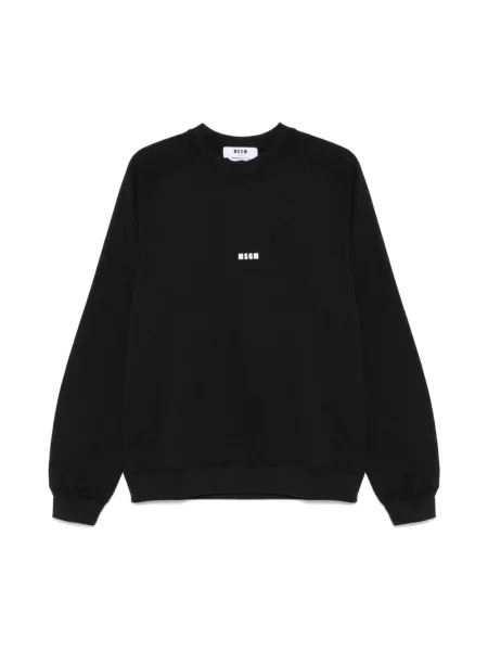 MSGM bluza gładka czarny