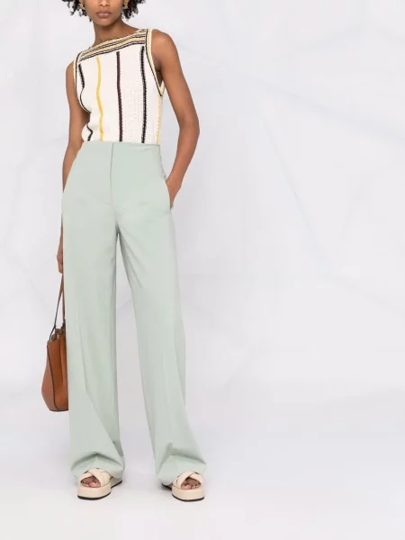 Pantaloni Alberta Ferretti verde