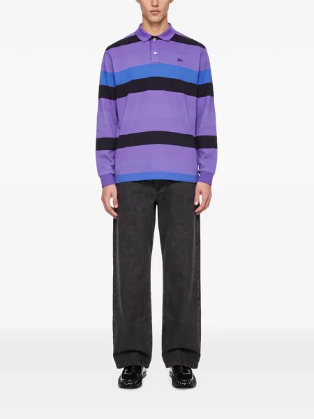Matlasat tricou polo Erl violet