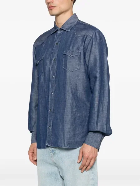Риза Barba синьо