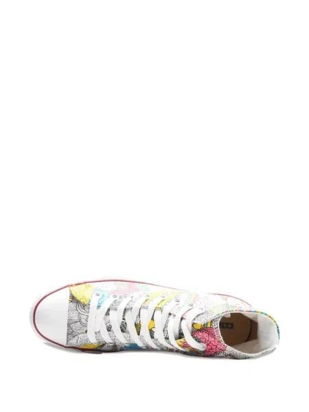 Sneakerși Converse Chuck Taylor All Star cu dungi cu franjuri din țesătură twill negru