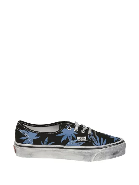 Sneakerși Vans cu model floral cu imagine negru