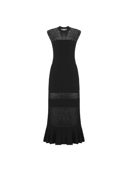 Sukienka Lanvin koronkowa czarna