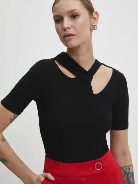 Топ Answear Lab черно