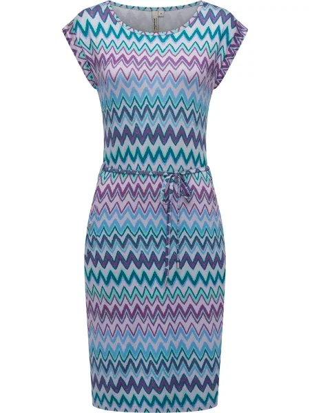 Ragwear Καλοκαιρινό φόρεμα Taggien τιρκουάζ / γαλάζιο / πασχαλιά / λεβάντα