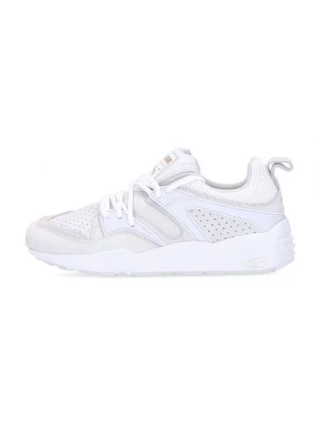 Sneakersy Puma Trinomic zamszowe białe