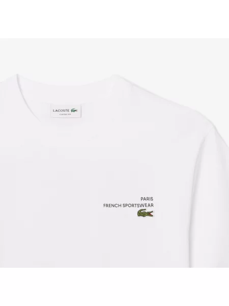 Футболка Lacoste белая