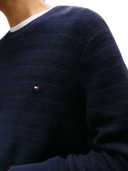 Pulover Tommy Hilfiger modra