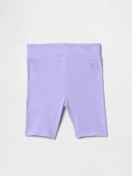 Pantaloni scurți Gap biker cu nervuri albastru