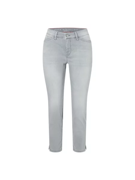 Skinny jeansy skinny Mac niebieskie