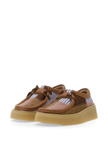 Pantofi derby Clarks maro