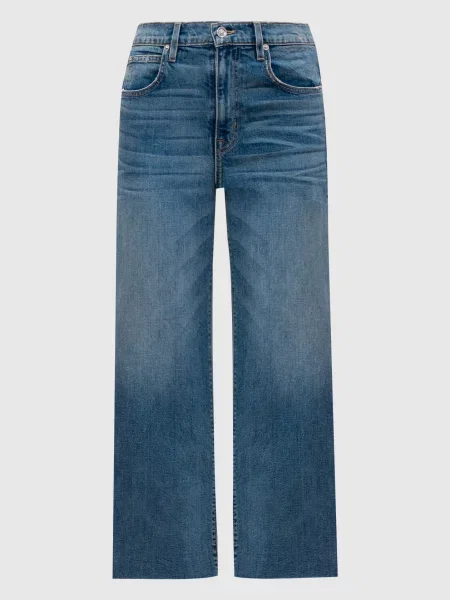 Джинси з ефектом потертості Slvrlake блакитні