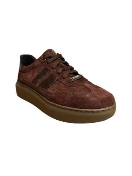 Sneakersy Footnotes brązowe