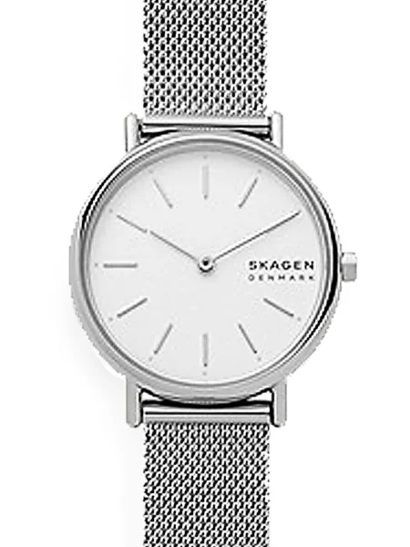 Hálós pántos óra Skagen fehér