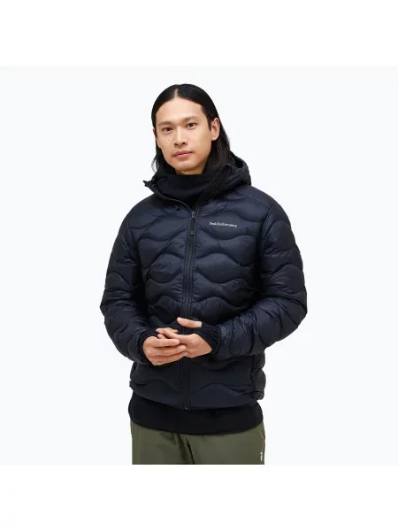 Пуховик Peak Performance Helium Down Hood black чорний