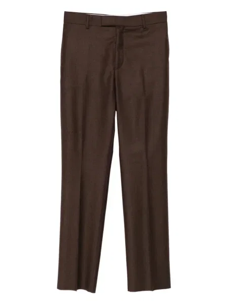 Pantaloni Ferragamo maro