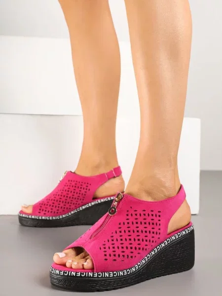 Sandale Linalunea Fucsia roz