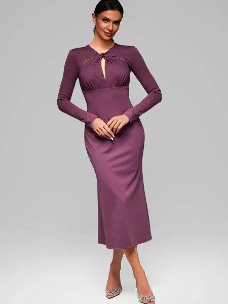 Rochie Edoti violet