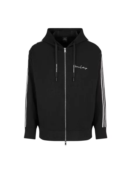 Bluza rozpinana Armani Exchange czarna