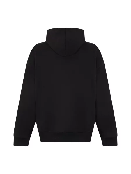 Bluza z kapturem Boss z kapturem czarna