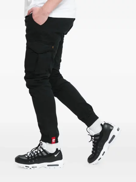 Bėgimas kelnės Alpha Industries juoda
