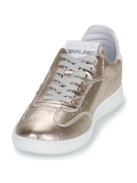Pantofi Meline auriu