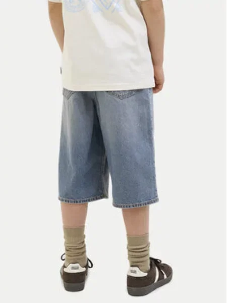 Jack & Jones Junior Džinsiniai šortai Ron Baggy Fit mėlyna