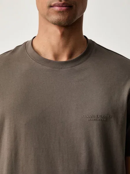 Armani Exchange férfi póló barna