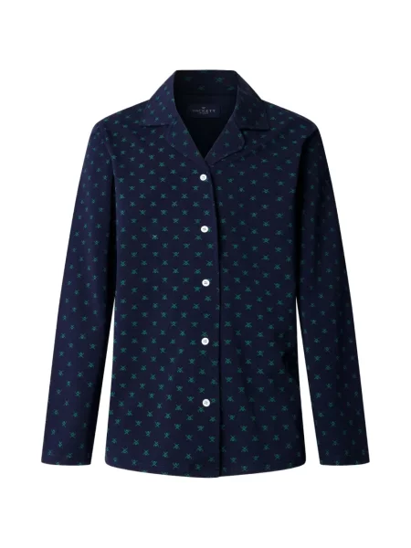 Pijamale Hackett London cu imagine albastru